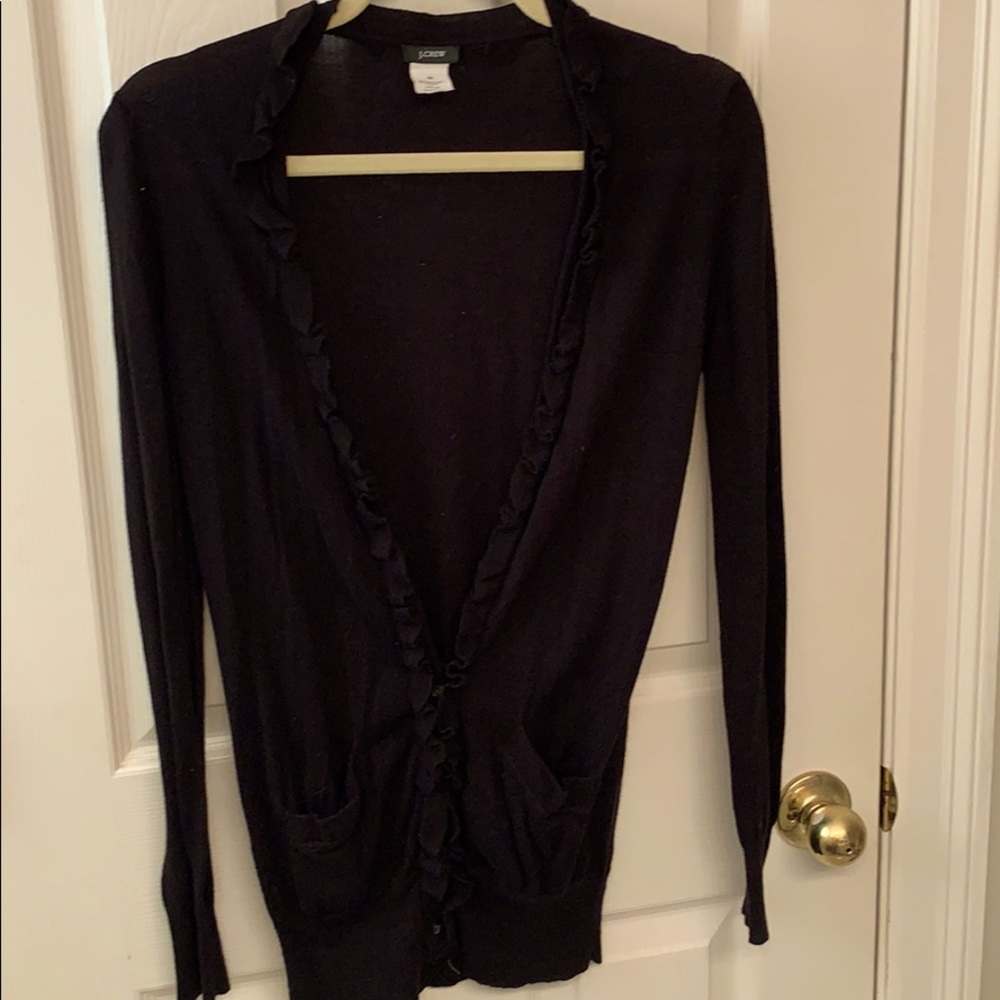 J Crew cardigan.